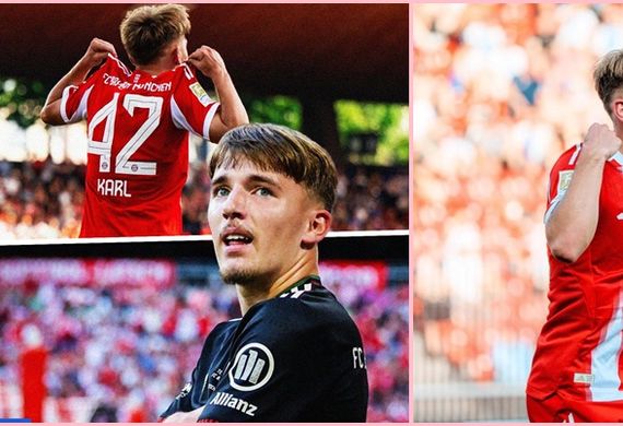 Lennart Karl: Hy vọng mới cho hàng công của Bayern Munich